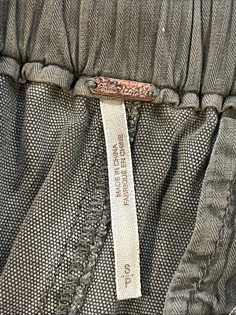 Free People pleated trousers